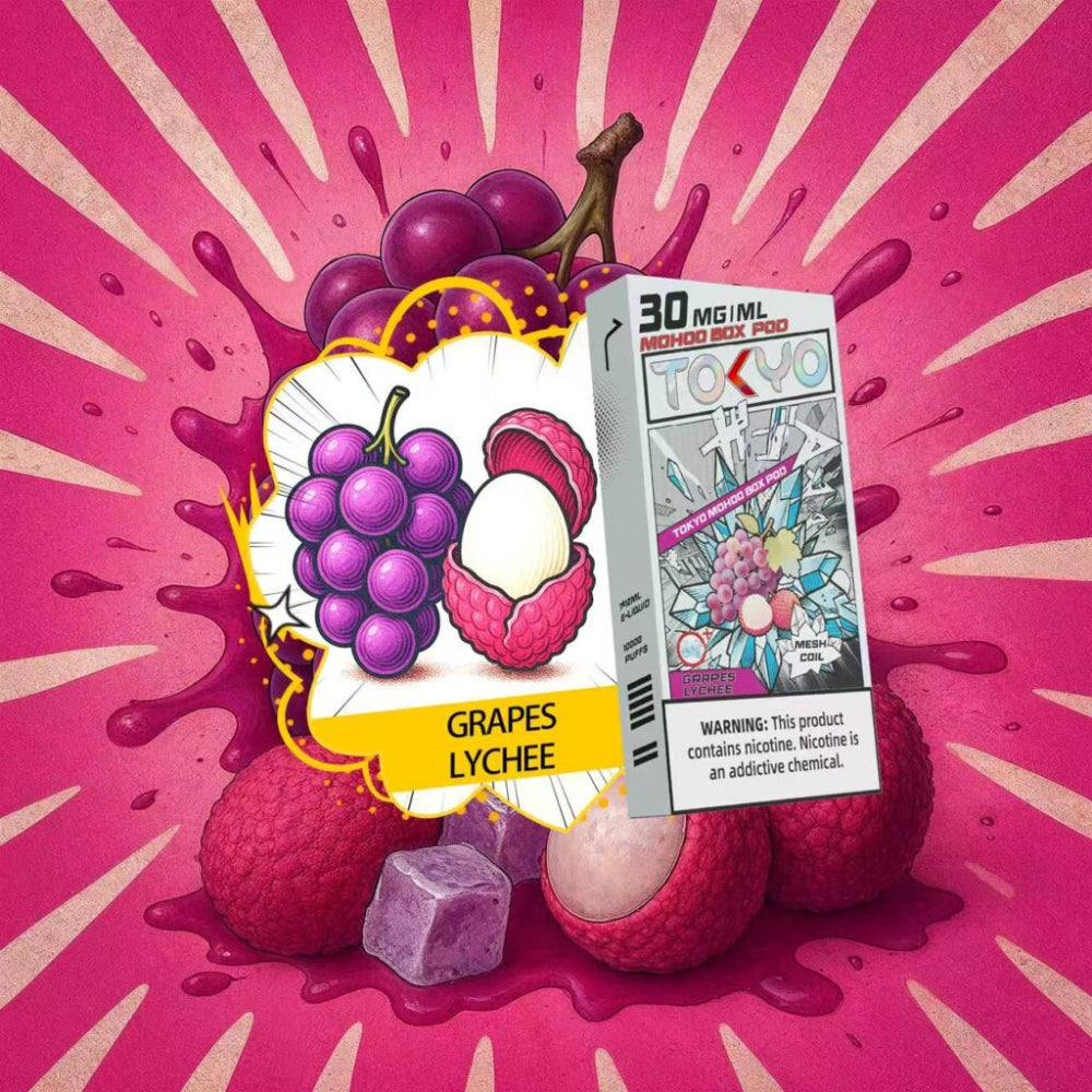 東京魔盒電子煙-極冰系列煙彈 貴妃葡萄