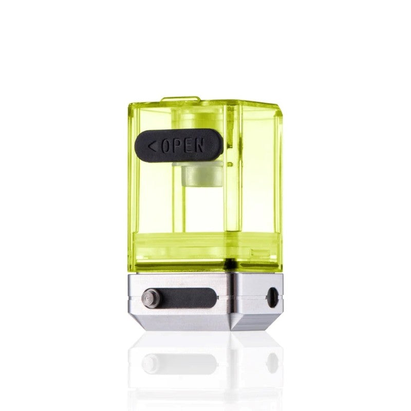 DOTMOD AIO V3 倉 lime green的第三代可更換部件。它可以容納 dotAIO X 的 Dotcoils（芯子），储儲液罐可以填充您選擇的電子液體。也與dotAIO V1和V2兼容。